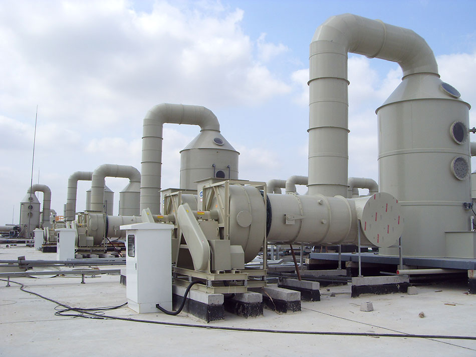 源（yuán）和噴漆廠廢氣（qì）處（chù）理工程：某電子廠噴塗部門